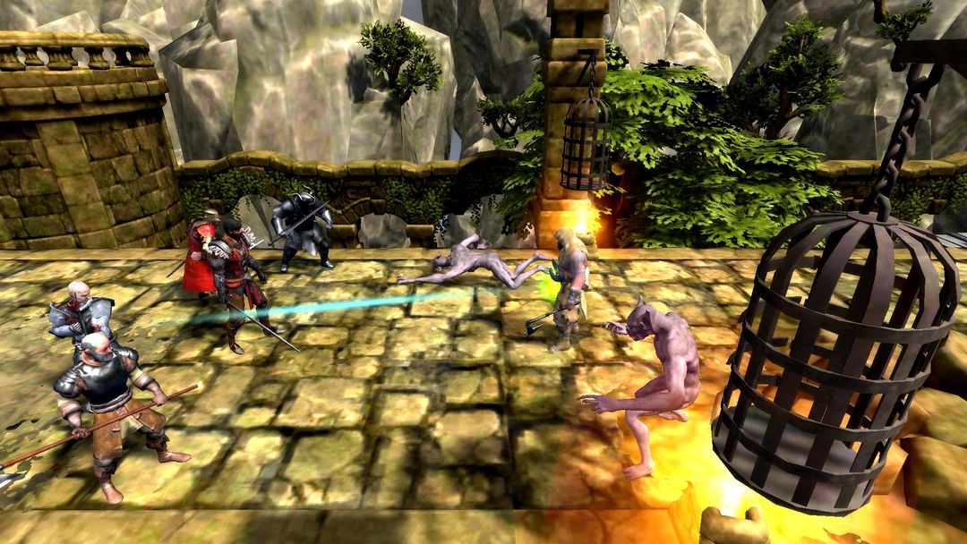 Shadow Dungeon Battle Heroes 게임 스크린 샷