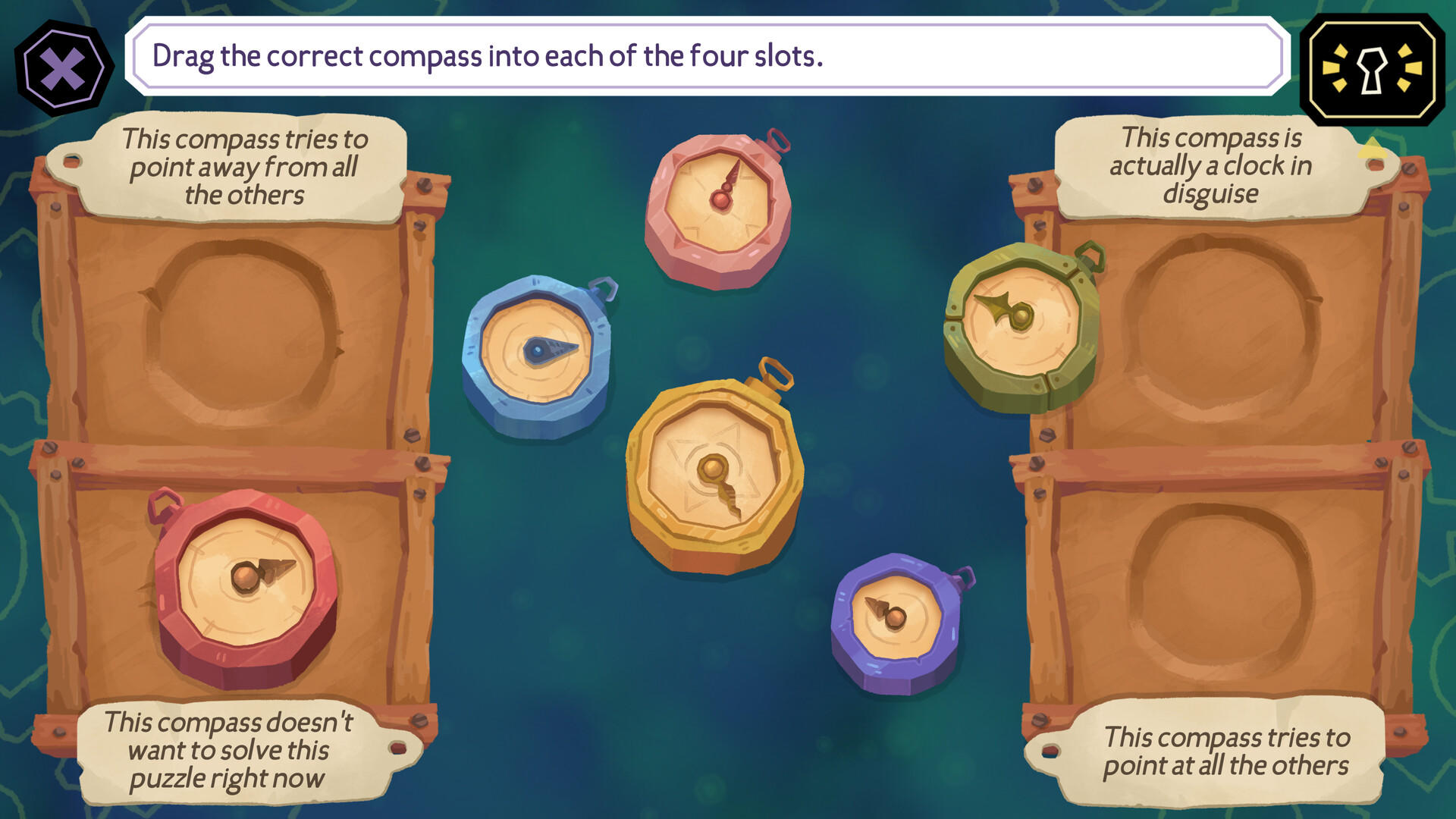 The Mermaid Mask ゲームのスクリーンショット