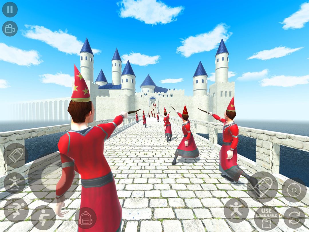 Wizards Battle Royale Online ภาพหน้าจอเกม