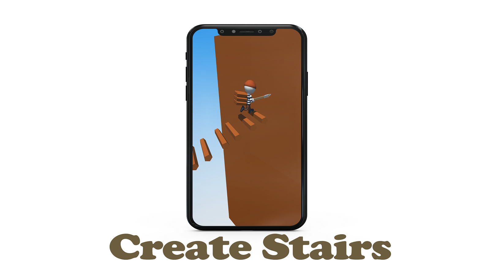 Wood Stairs screenshot game