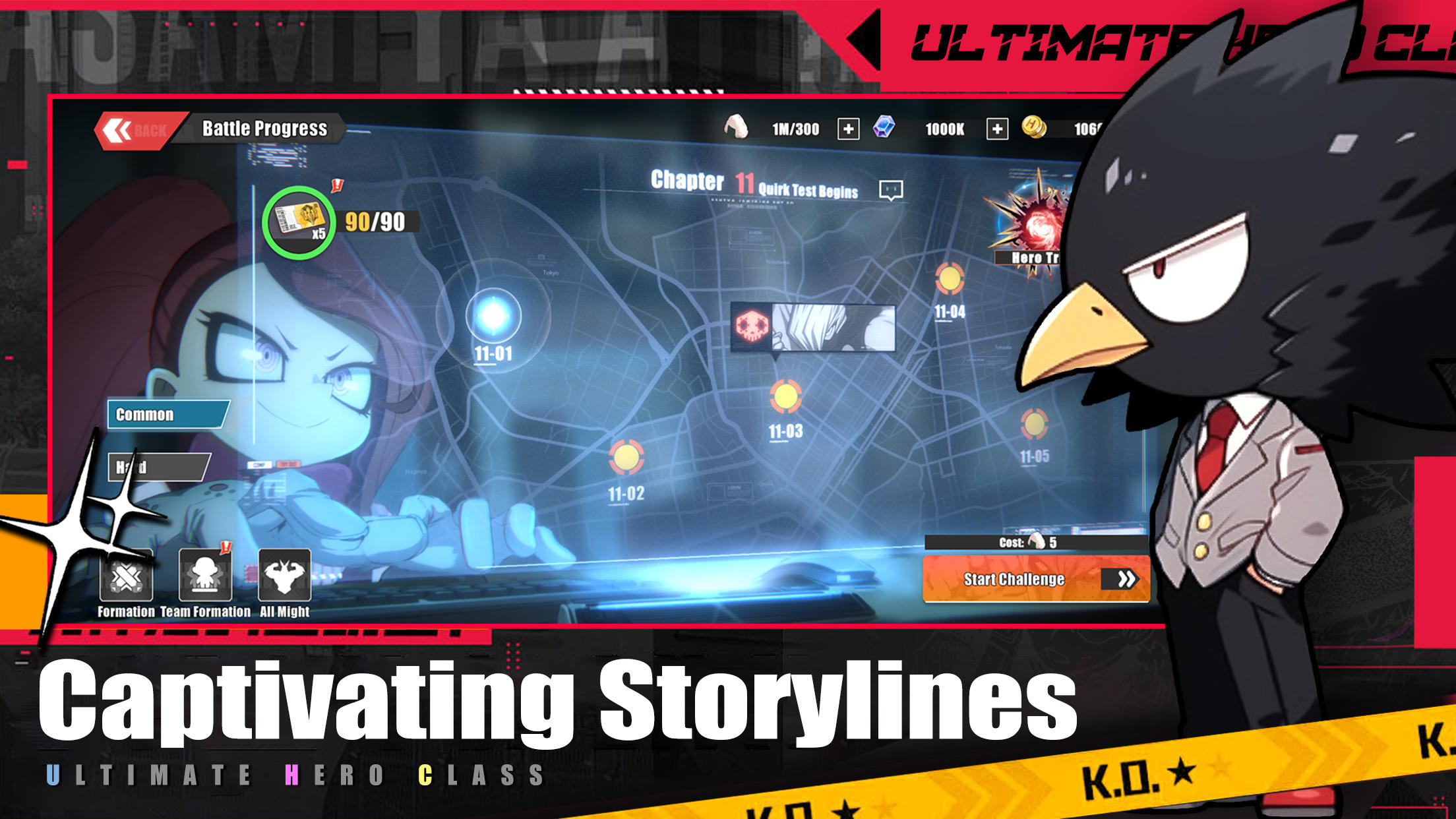 Ultimate Hero Class Game Screenshot