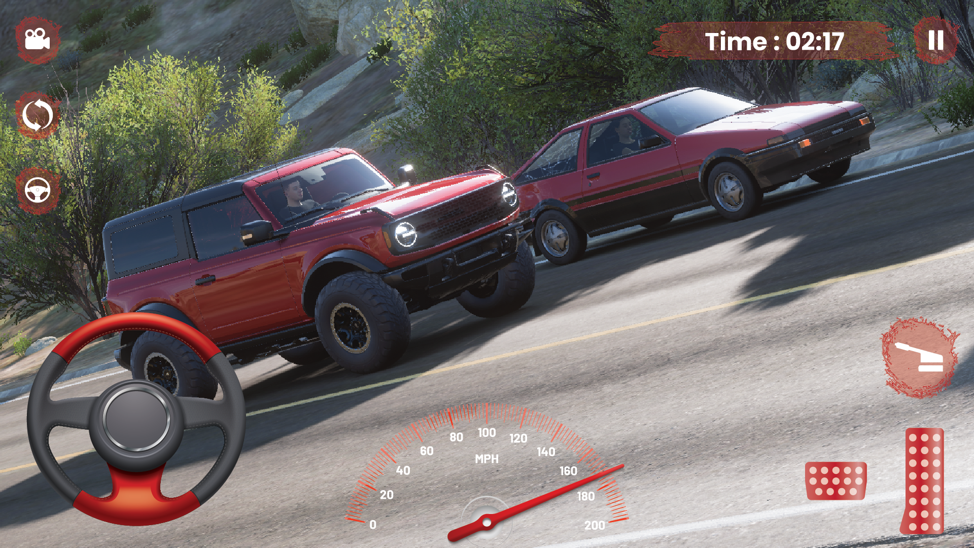Offroad Jeep 4x4 Driving Games Game Screenshot