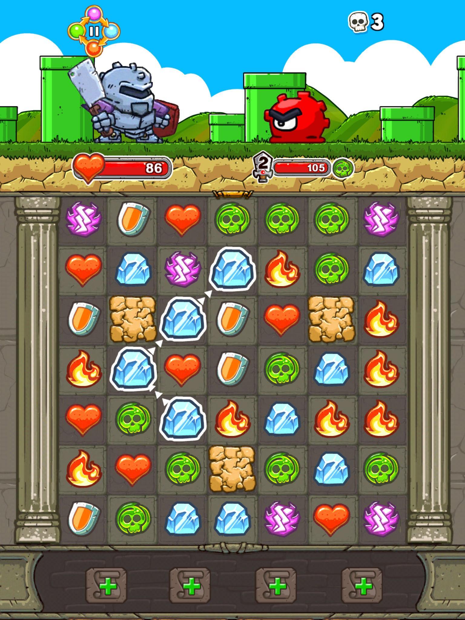 Cuplikan Layar Game Good Knight Story