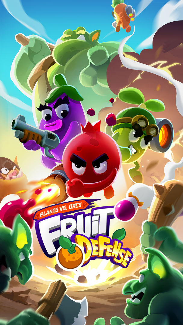 Fruit defense ภาพหน้าจอเกม