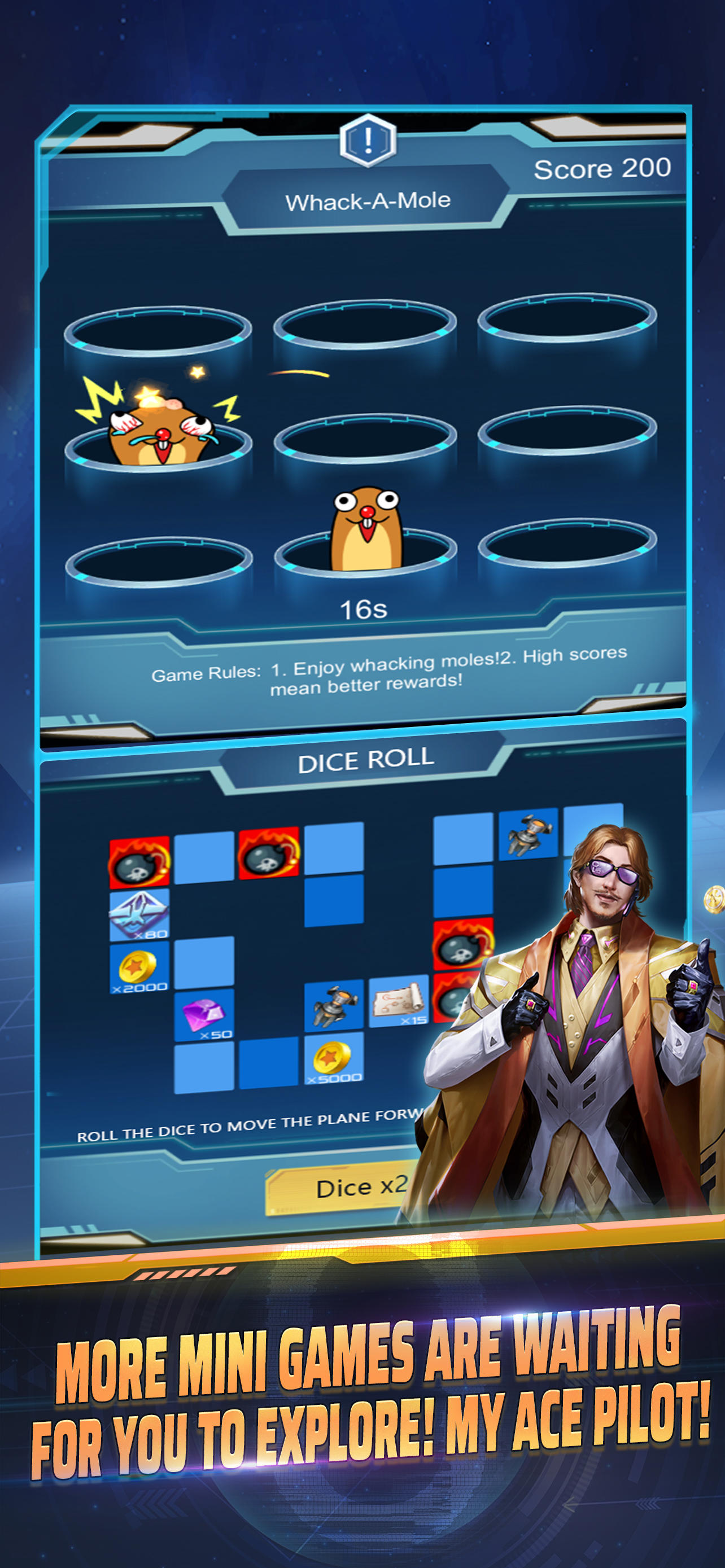 Aero Attack Game Screenshot