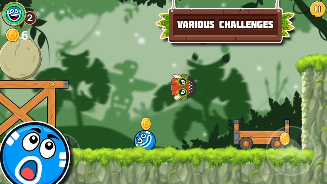 Bounce Ball 4 and Red Roller screenshot game