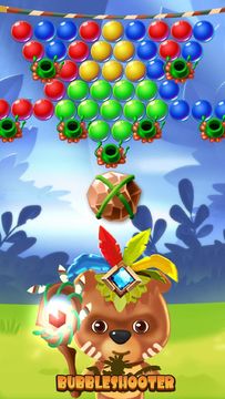 Bubble Diamond Bear Game Screenshot