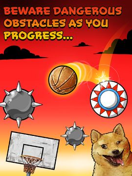 Cuplikan Layar Game Basket Fall