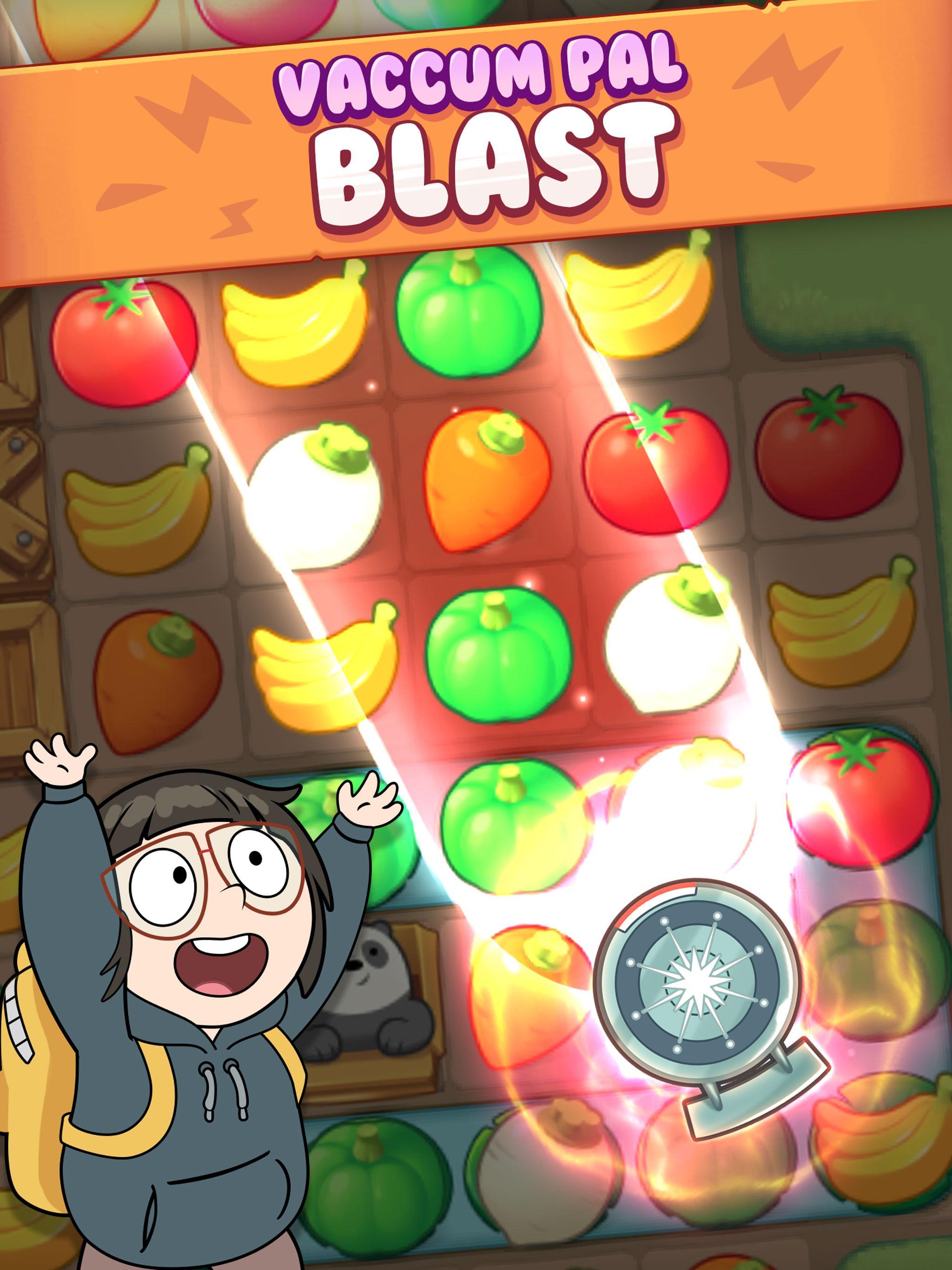 We Bare Bears Match3 Repairs Game Screenshot