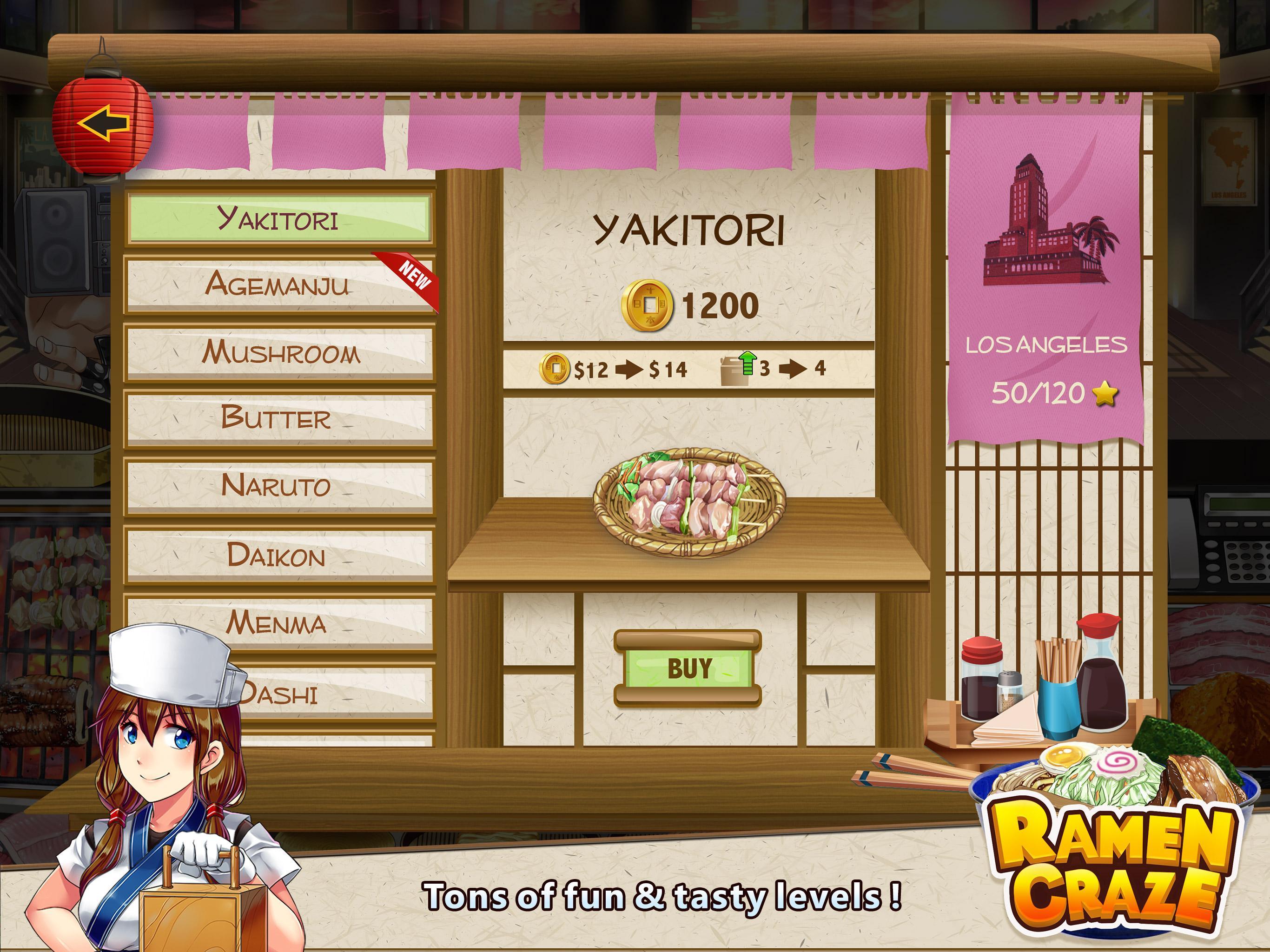 Ramen Craze - Fun Kitchen Cook Game Screenshot