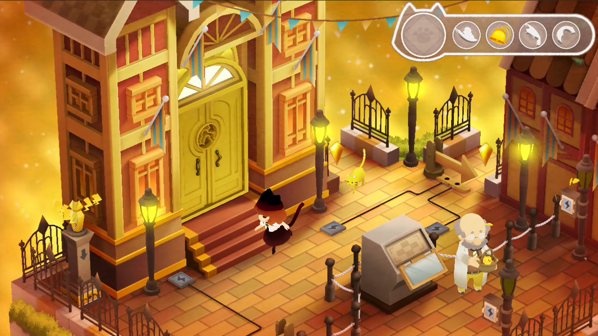 Screenshot of Stray Cat Doors3 Cat Adventure