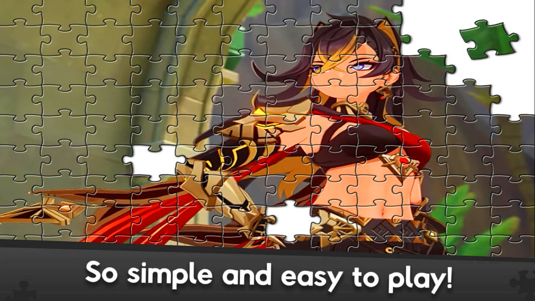 My Genshin Anime Jigsaw Puzzle ゲームのスクリーンショット