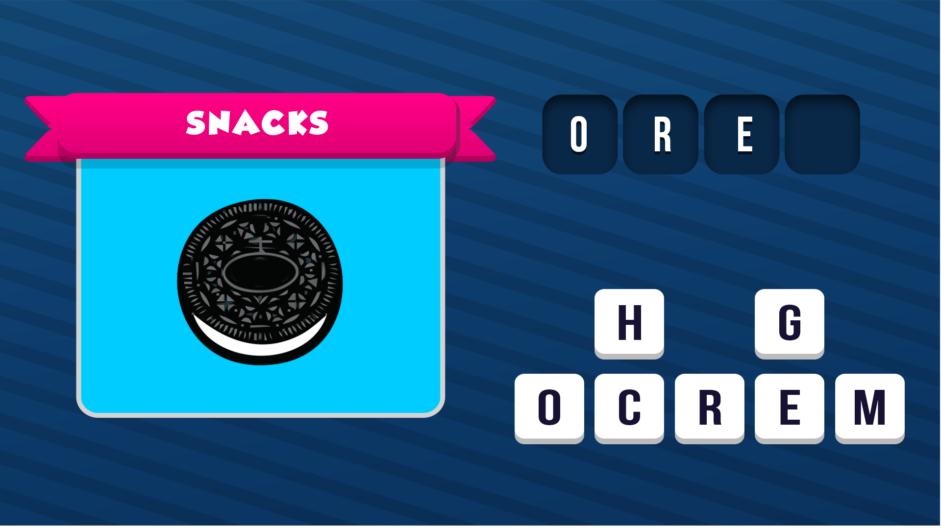 Food Quiz ゲームのスクリーンショット