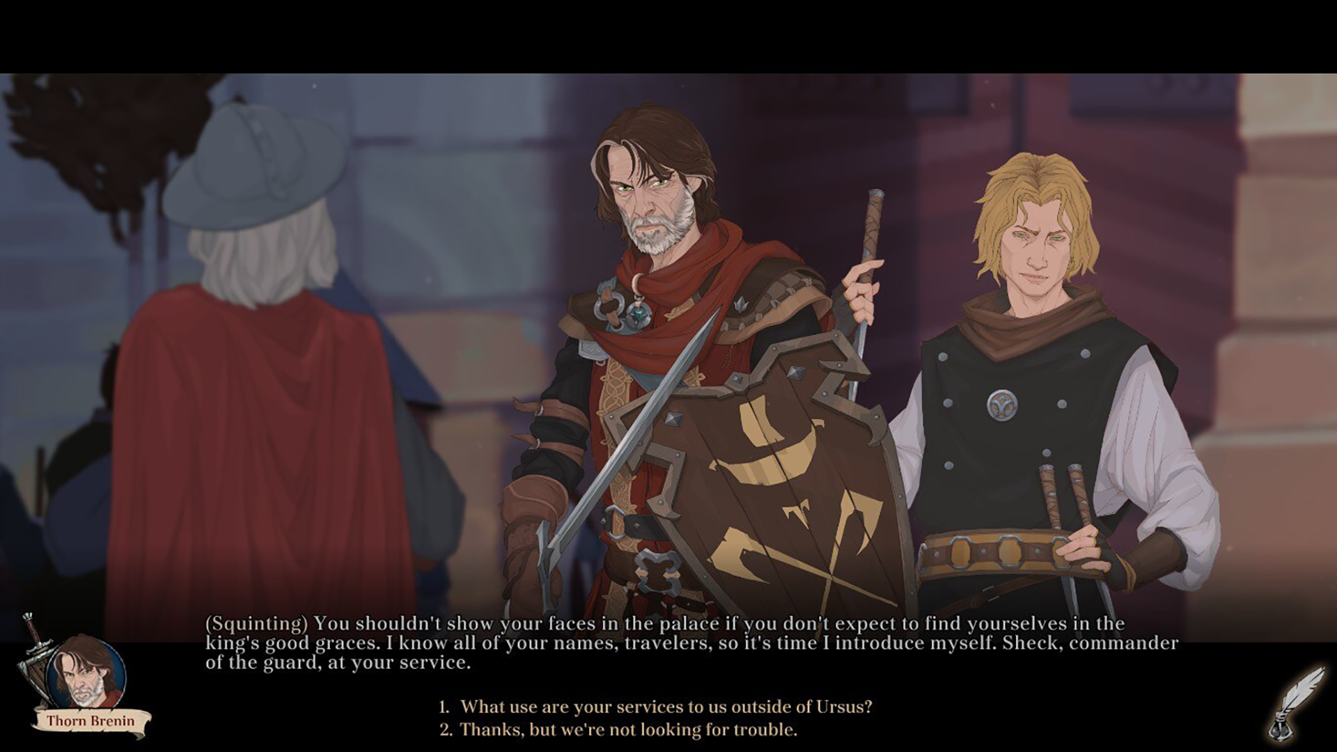Screenshot of Ash of Gods: Redemption
