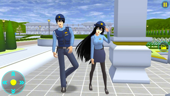 Sakura Cop Police Officer Game ภาพหน้าจอเกม