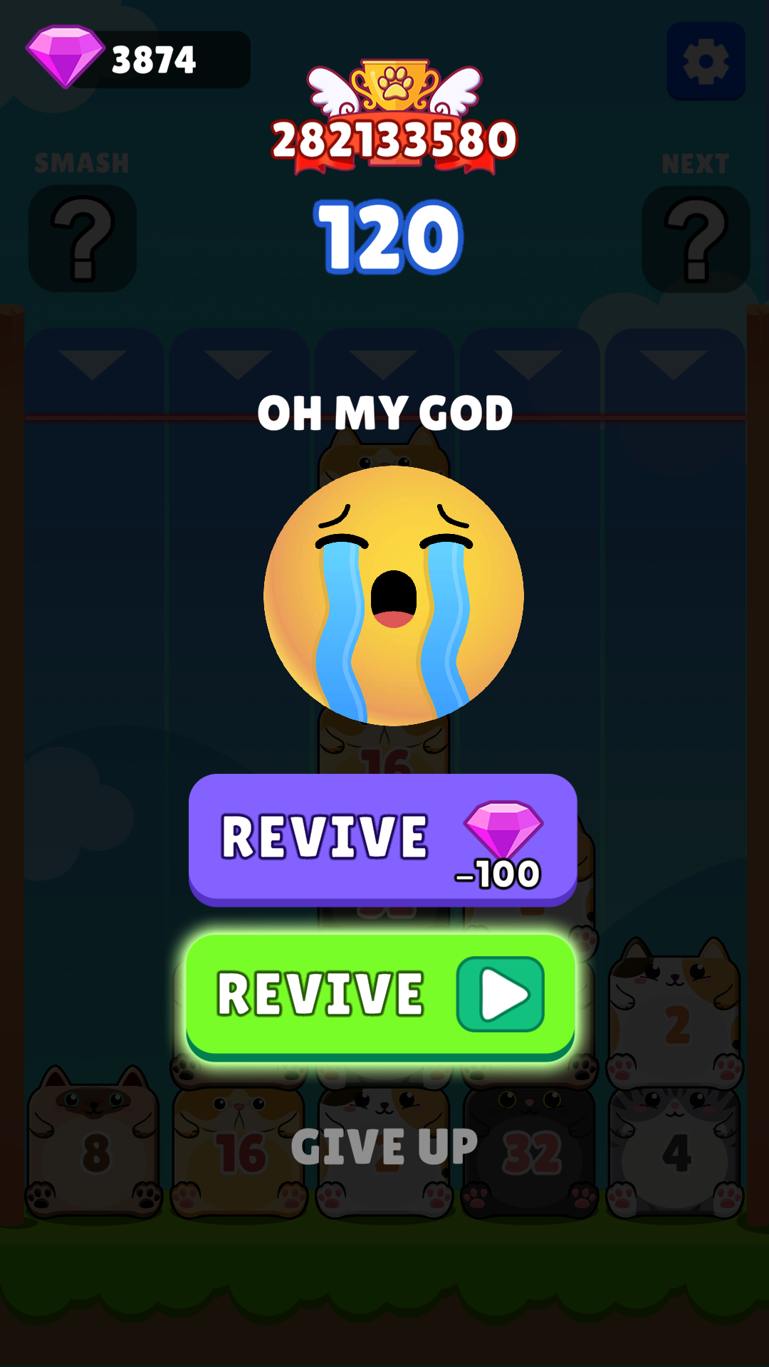 Let's Go Cat Game Screenshot