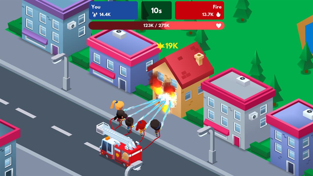 Screenshot of Idle Firefighter Tycoon