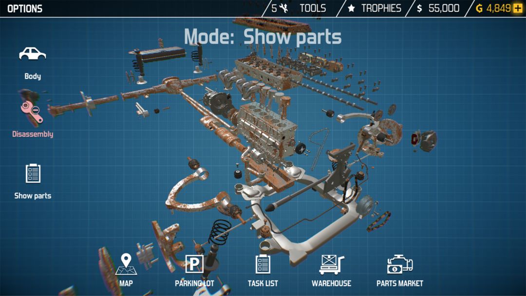 汽车修理工模拟 2018 screenshot game