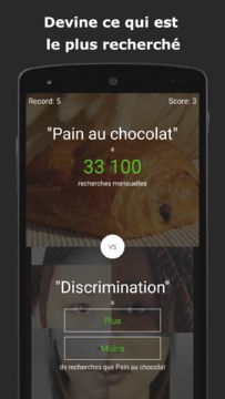 Le jeu du Plus ou Moins Game Screenshot