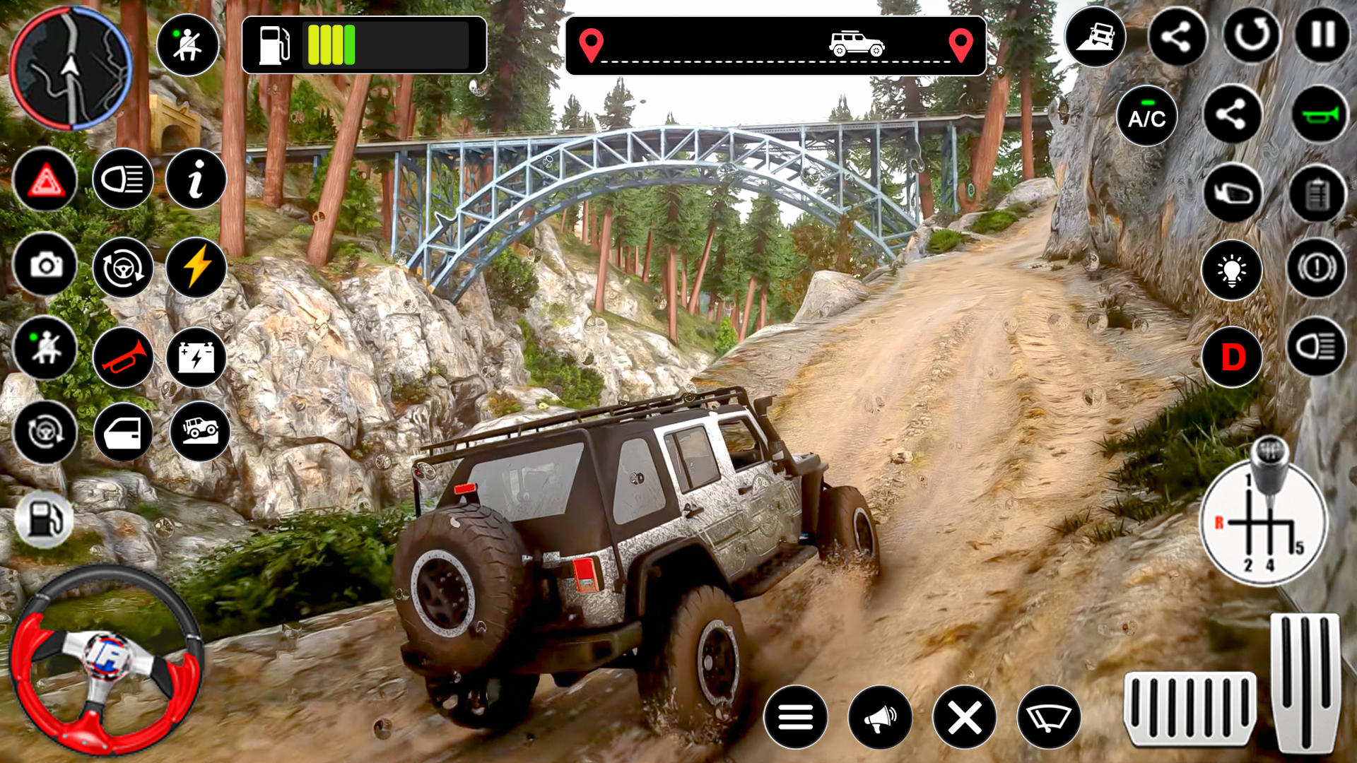 Offroad Jeep Driving Thar Game遊戲截圖