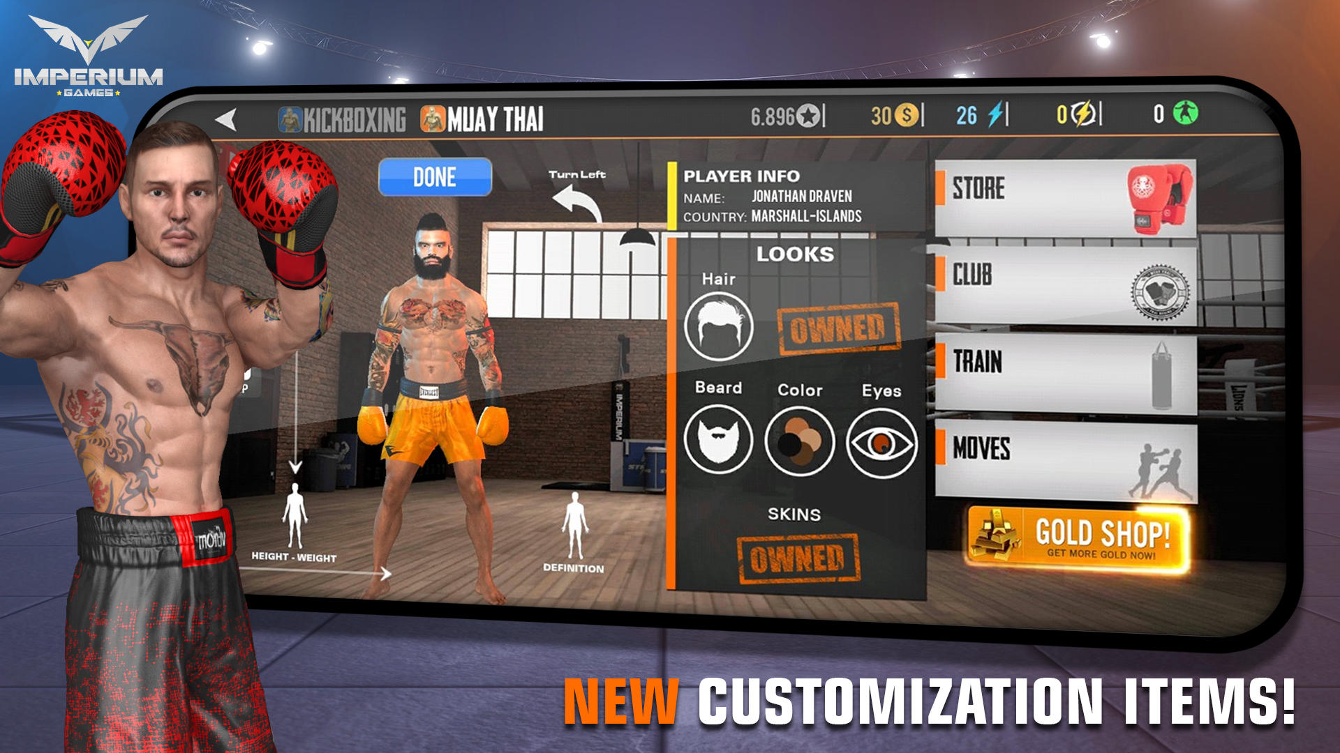 Muay Thai 2 - Fighting Clash Game Screenshot