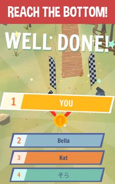 Hill Down Race Game Screenshot