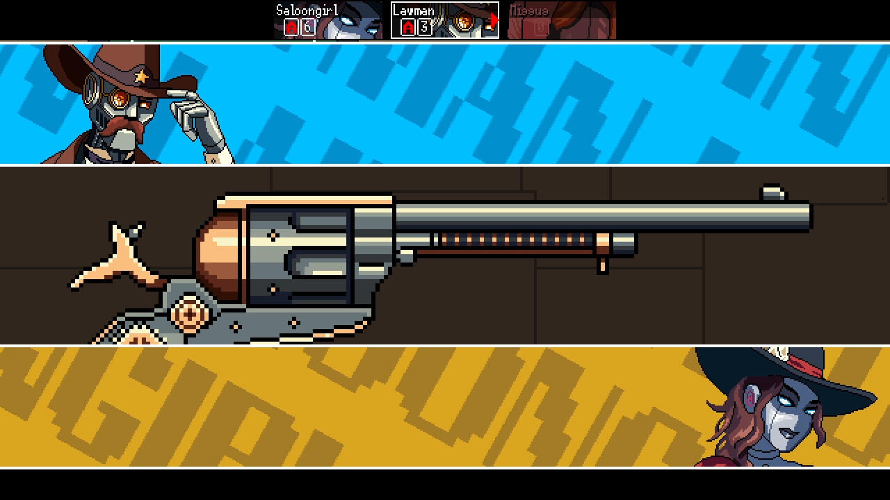 DEAD MAN'S HAND: Card Roulette Action Game Screenshot