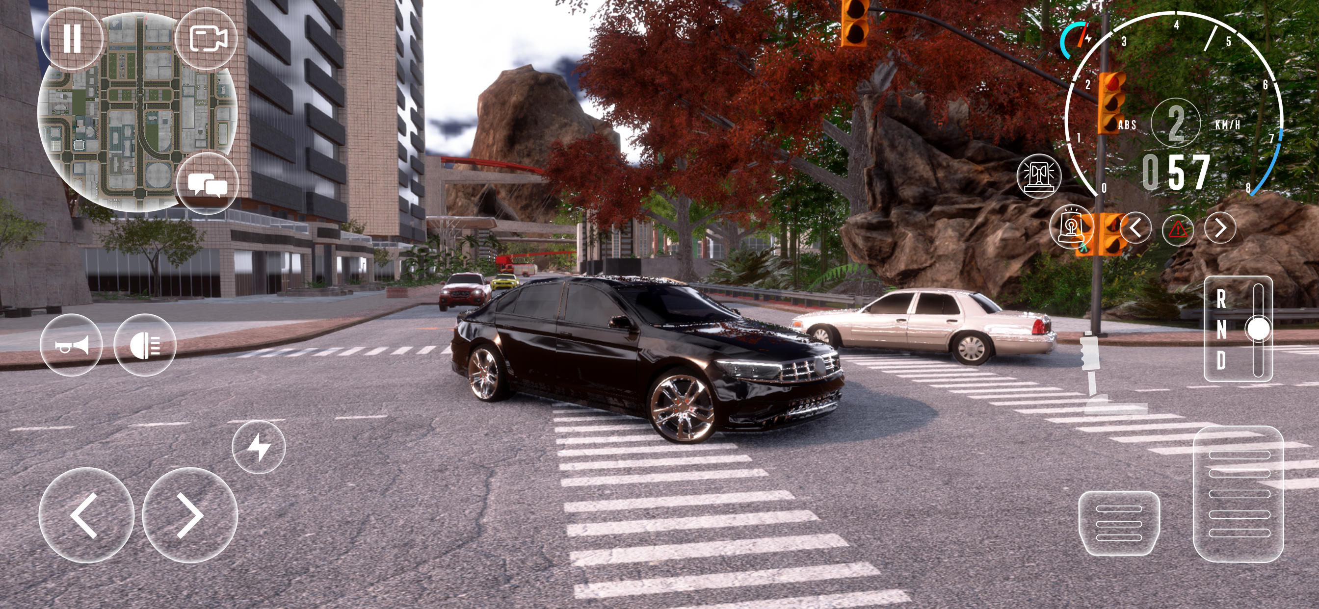 Screenshot of American Car Drift Game 2023