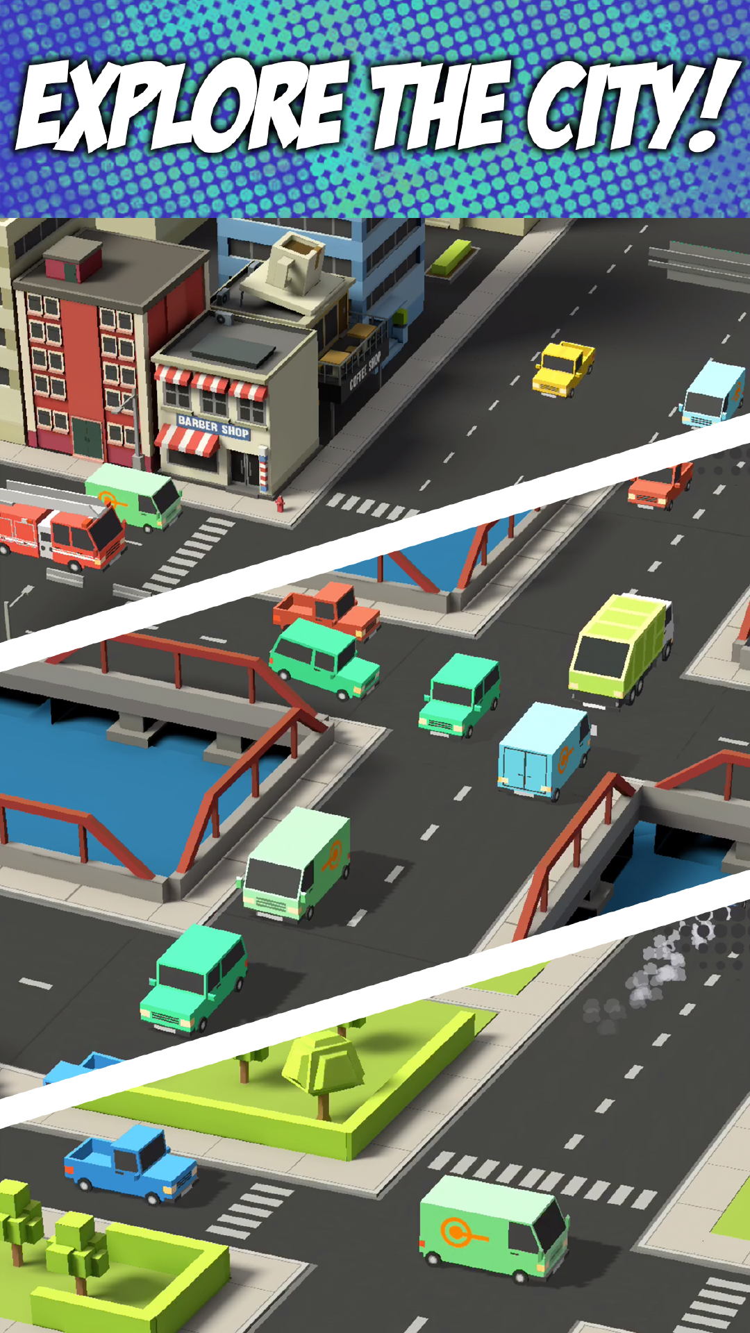 Screenshot of Crossy Cars