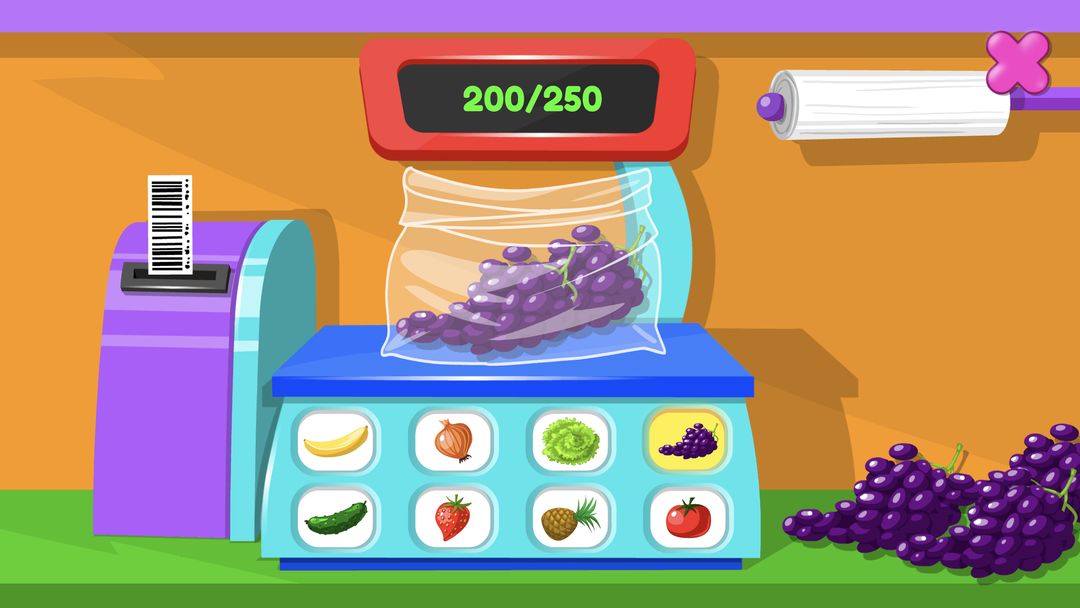 Screenshot of Supermarket Game