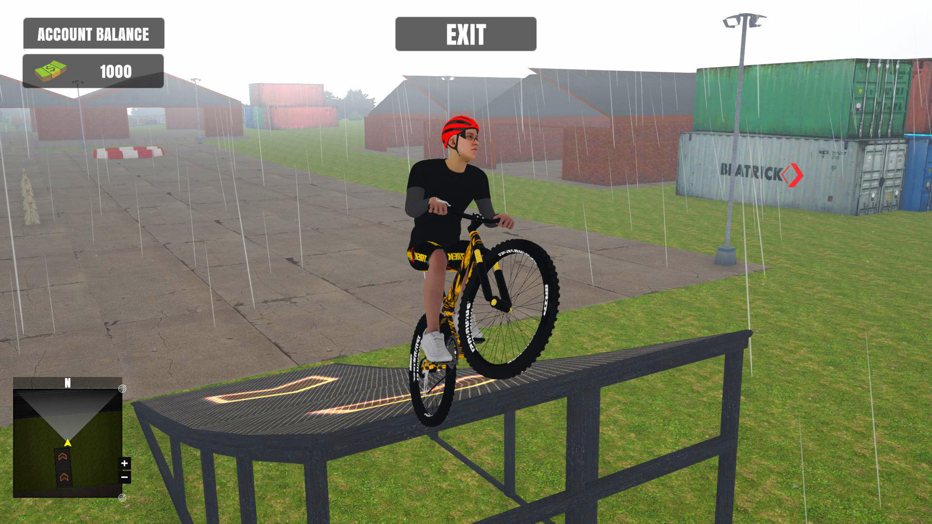 Screenshot 1 of เครื่องจำลองผู้ขับขี่จักรยานสกปรก 