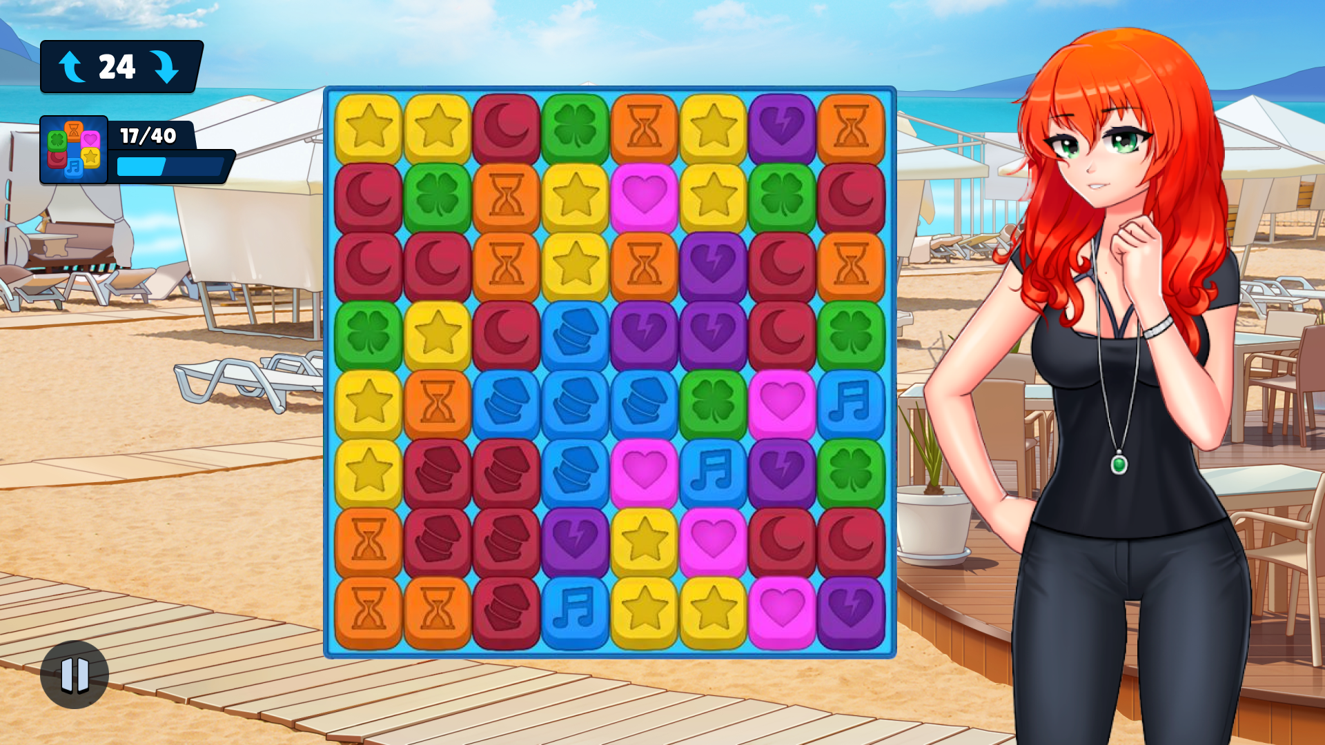 Screenshot of Passion Island: Anime Game