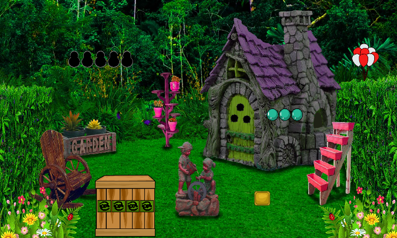 Captura de Tela do Jogo Cowboy Rescue From Pit