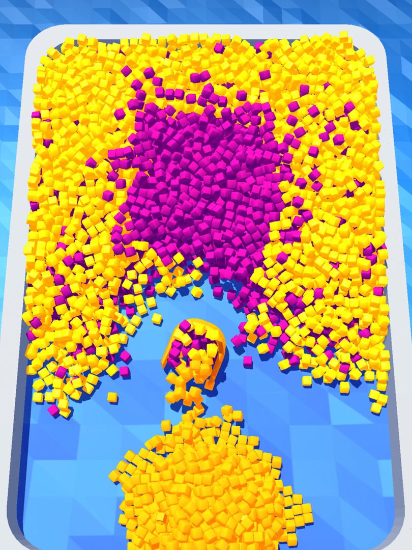 Screenshot of Collect Cubes - ASMR Puzzle