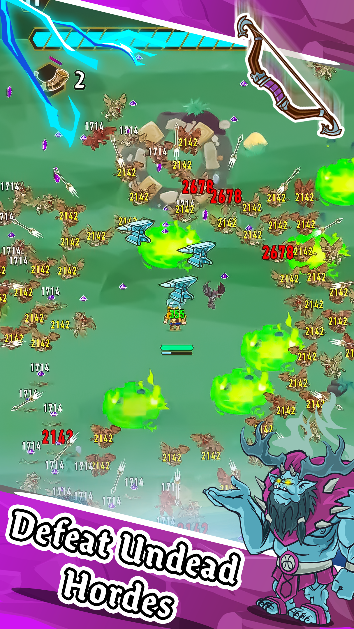 Viking Raider: Hordes from Hel ゲームのスクリーンショット