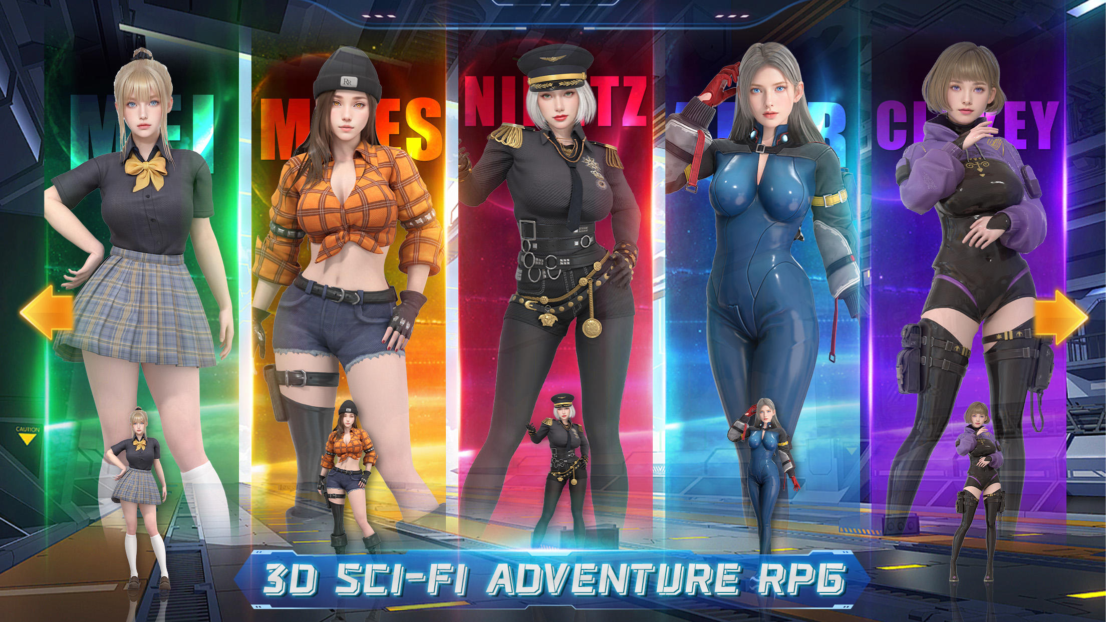 Legend of Goddess:The Last War Game Screenshot