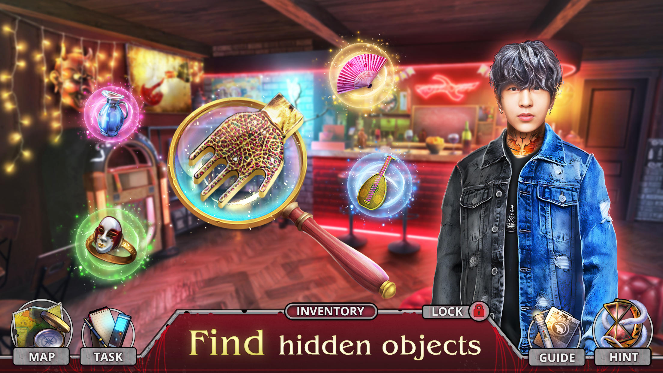 Crossroads 4: Hidden Objects Game Screenshot