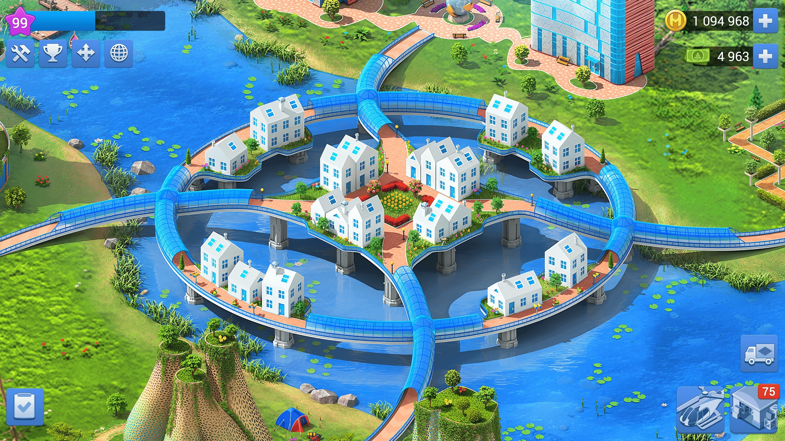 Cuplikan Layar Game Megapolis: City Building Sim