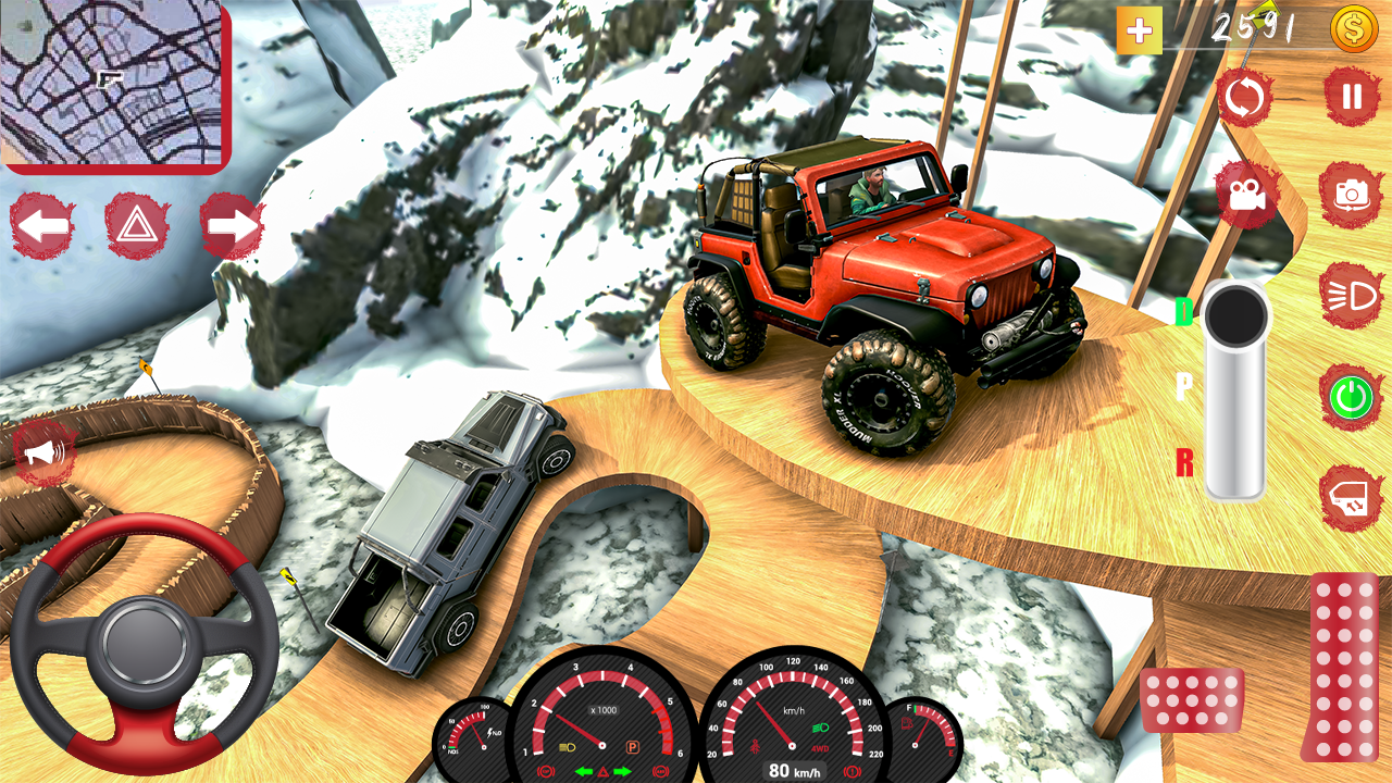 Mud Jeep Mud Driving Simulator Game Screenshot