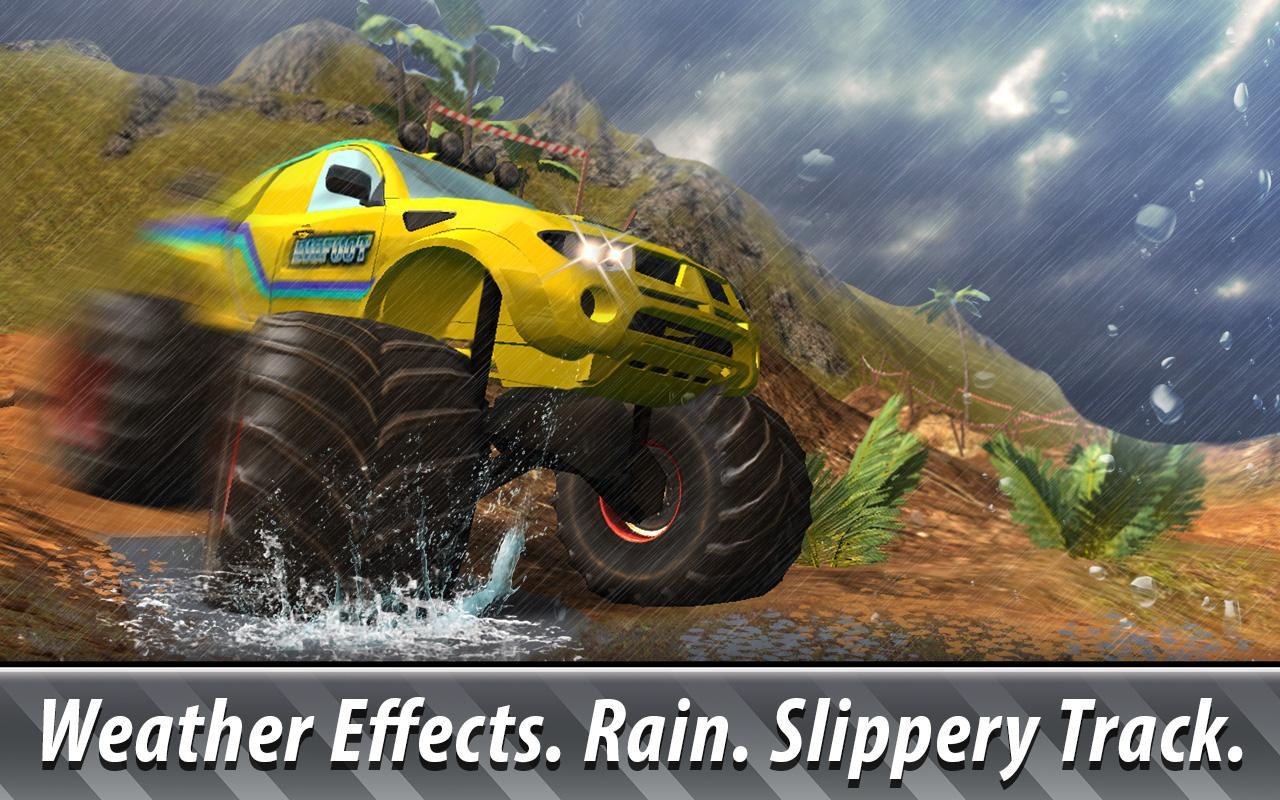 Monster Truck Offroad Rally 3D Game Screenshot