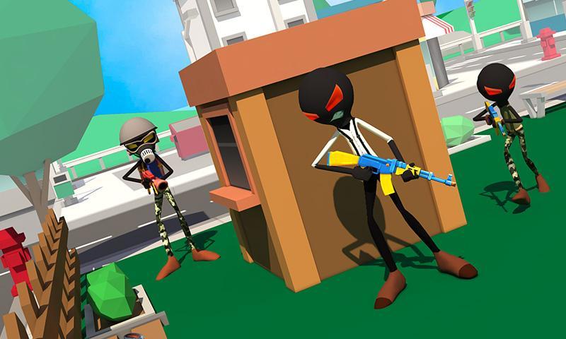 Captura de Tela do Jogo Stickman Battle Royale : Grand War