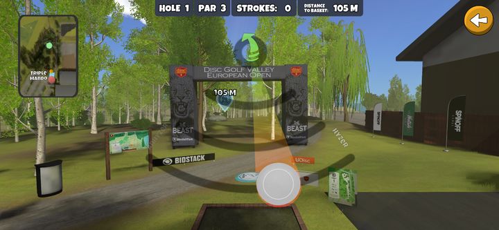Screenshot 1 of Disc Golf Valley 1.469