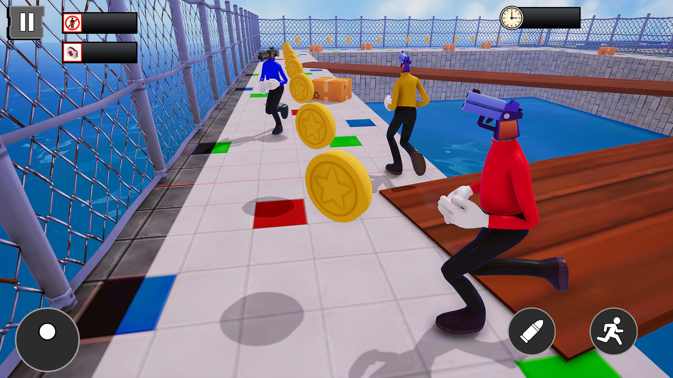 TPS Toilet Head vs Camera Man Game Screenshot