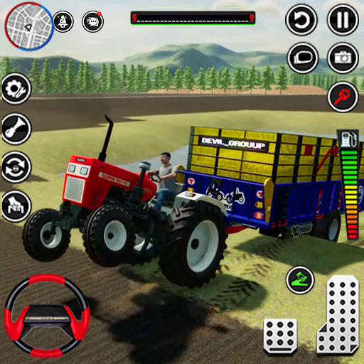 Jogo de condução de simulador de agricultura versão móvel andróide iOS apk  baixar gratuitamente-TapTap