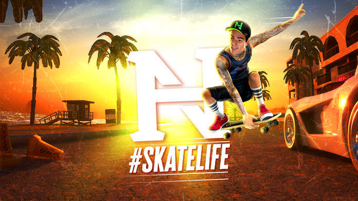 Nyjah Huston: #Skatelife 게임 스크린샷