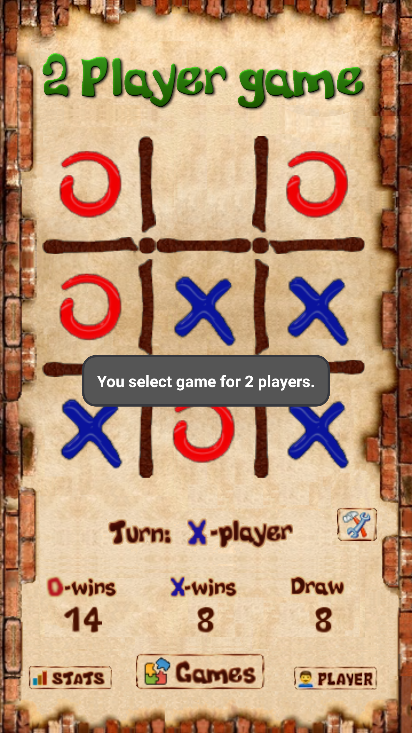 Tic Tac Toe Game Screenshot