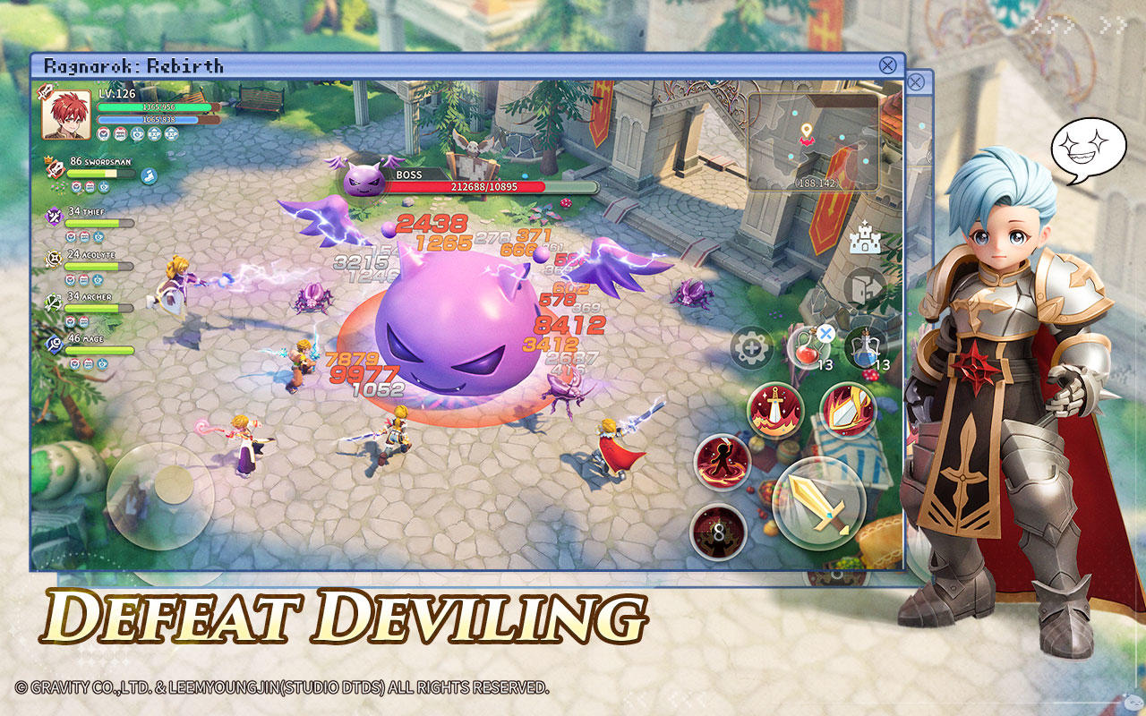 Ragnarok: Rebirth Game Screenshot