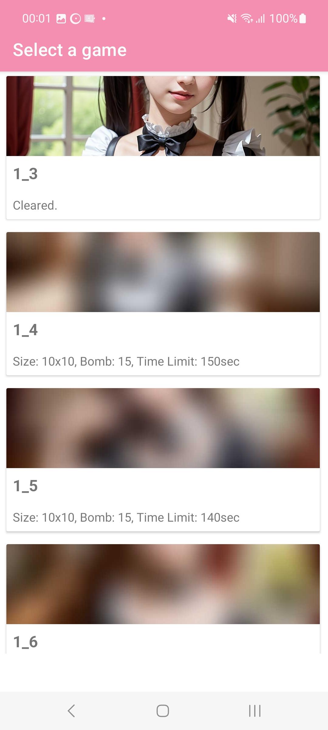 Screenshot 3 of SexyGirls MineSweeper 