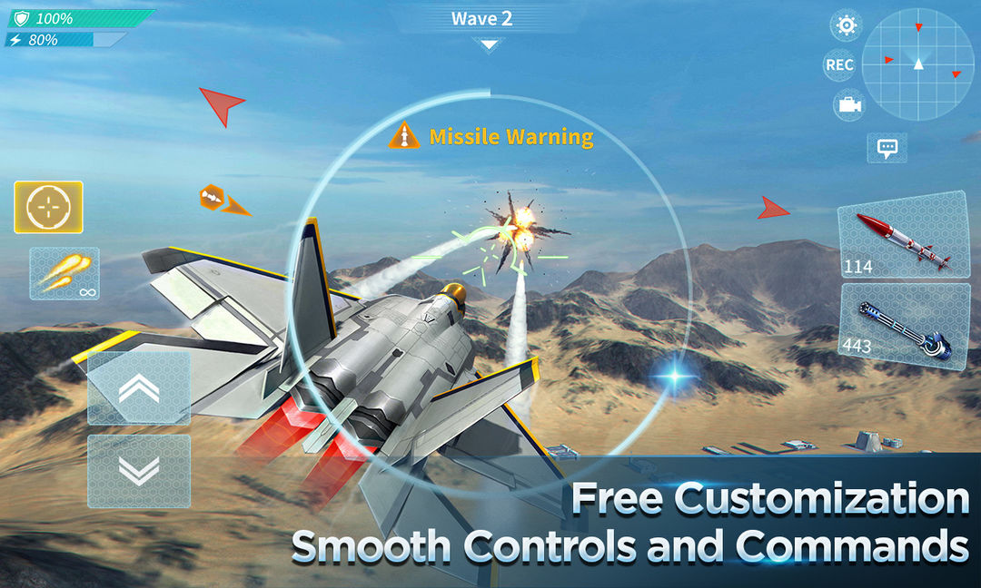 Screenshot of Air Combat Online