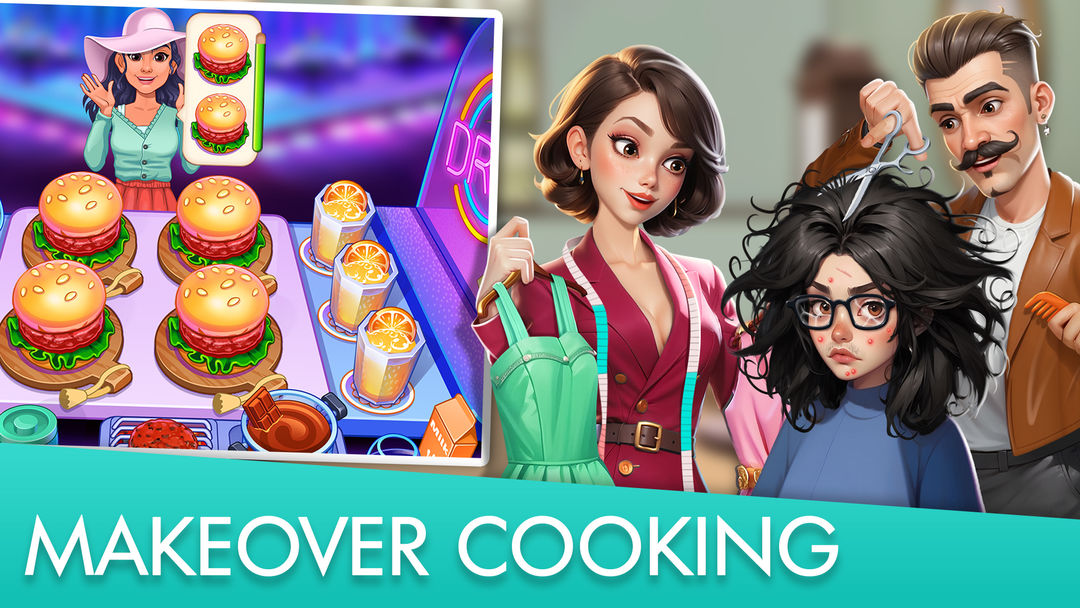Wedding Fashion Cooking Party screenshot game